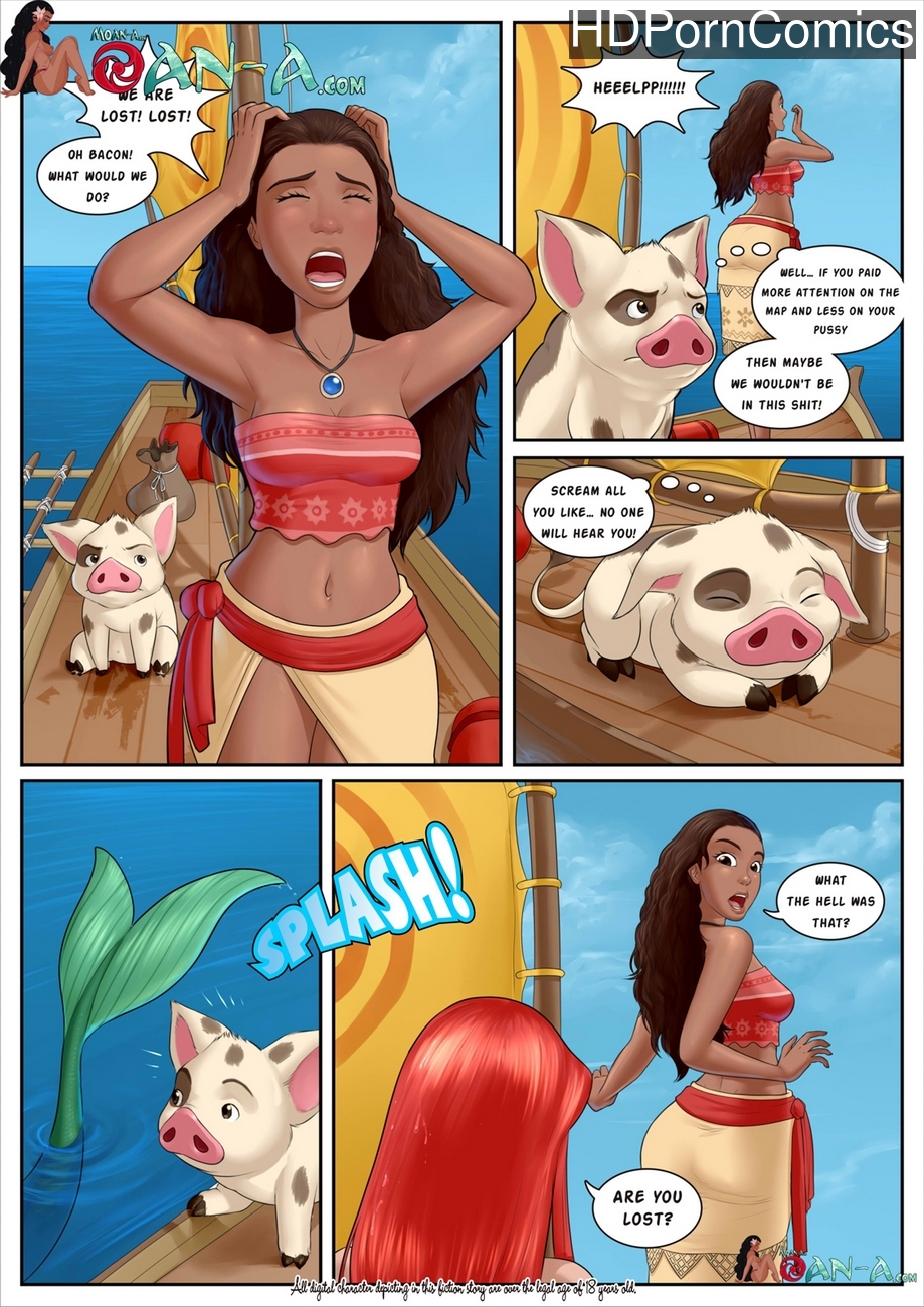 Moan Island 3 comic porn